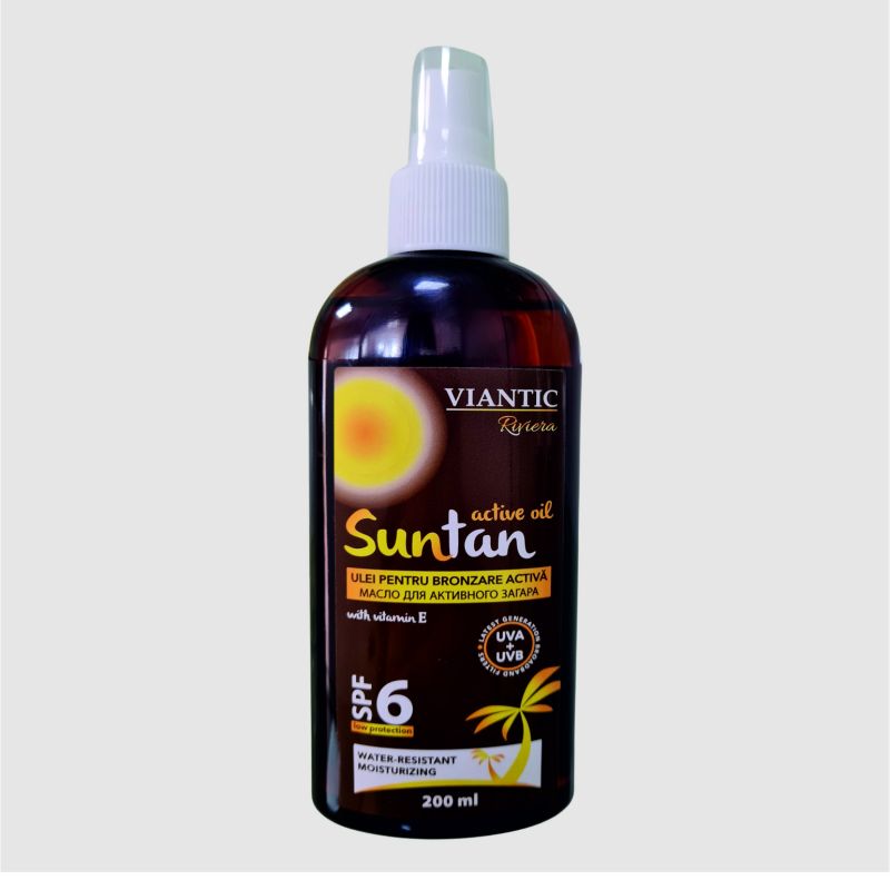 Ulei pentru protectie solara SPF-6, 200ml