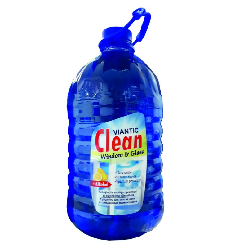 Solutie de curatat geamuri si suprafete din sticla 5L