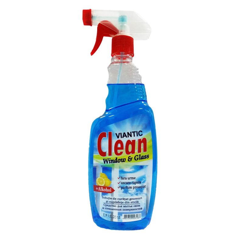 Triolist Solutie de curatat geamuri si suprafete din sticla 750ml